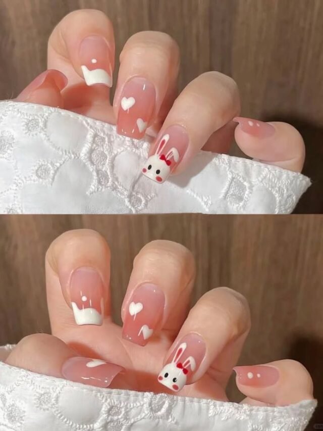nail hình thỏ