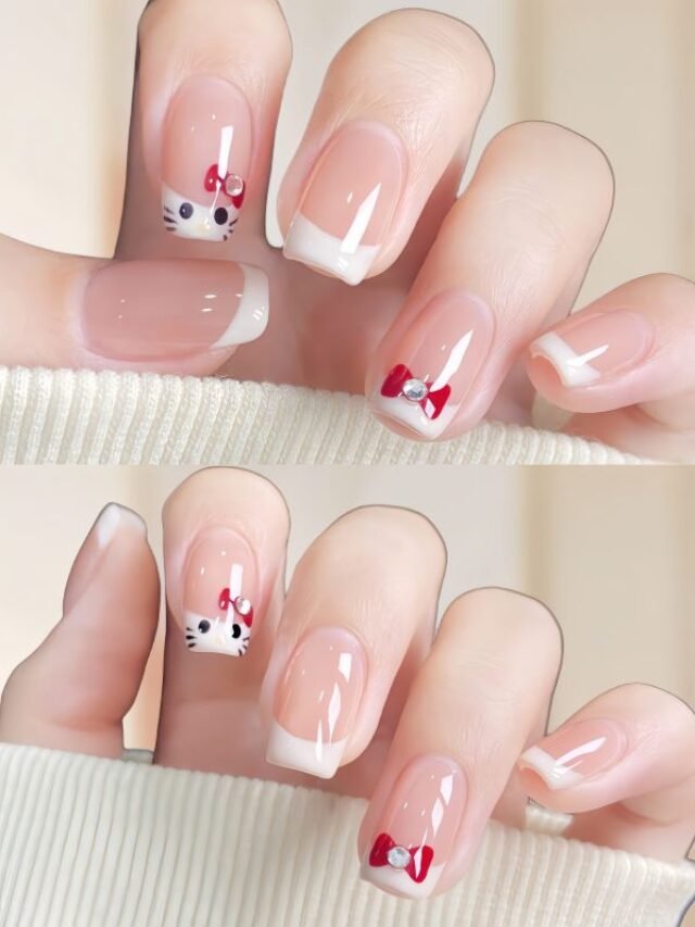 nail mèo cute