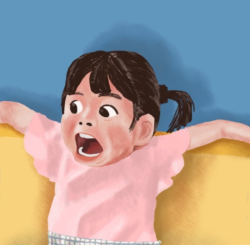 hình meme hoảng hốt