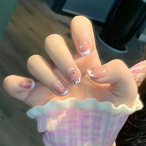 mẫu vẽ nail hoạt hình