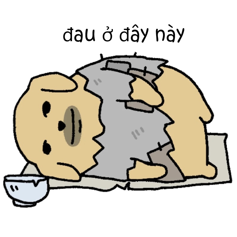 meme đau ở đây này 13