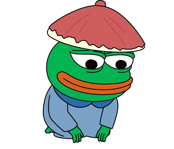 meme ếch xanh cười