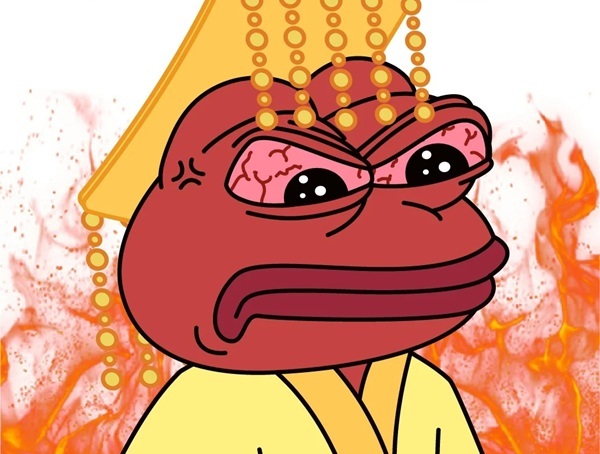 chú ếch xanh meme​