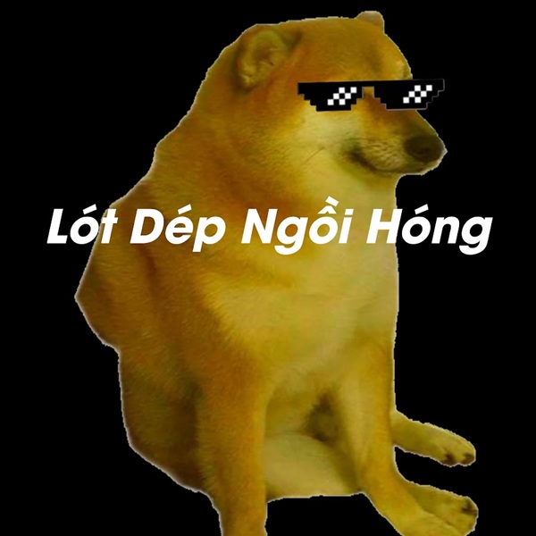 meme lót dép ngồi hóng