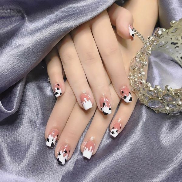 nail bò sữa 3