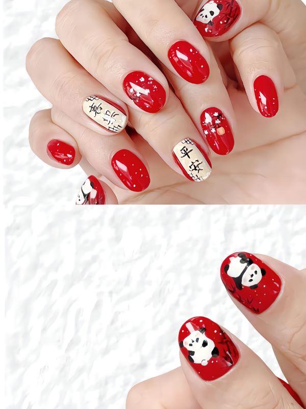 nail gấu trúc 15
