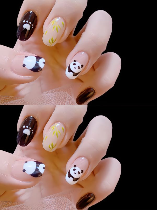 nail gấu trúc 17