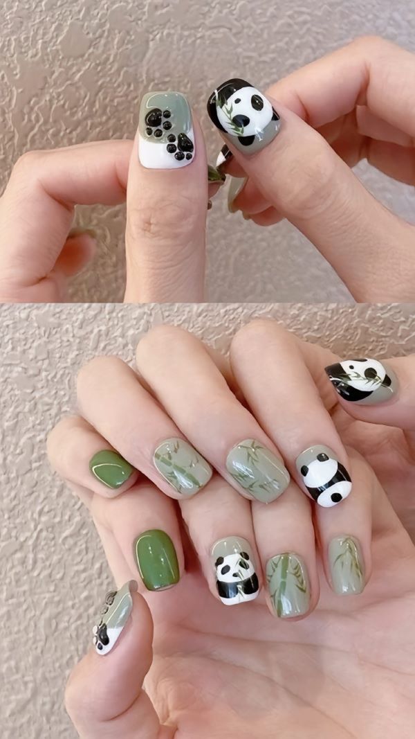 nail gấu trúc 21