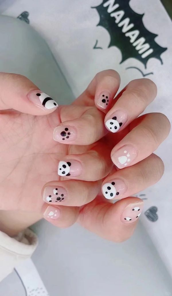 nail gấu trúc 26