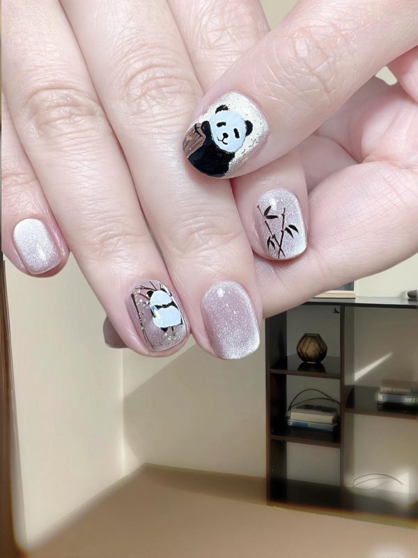 nail gấu trúc 5