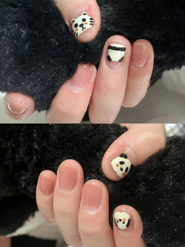 nail gấu trúc 8