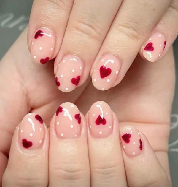 nail hình trái tim 24