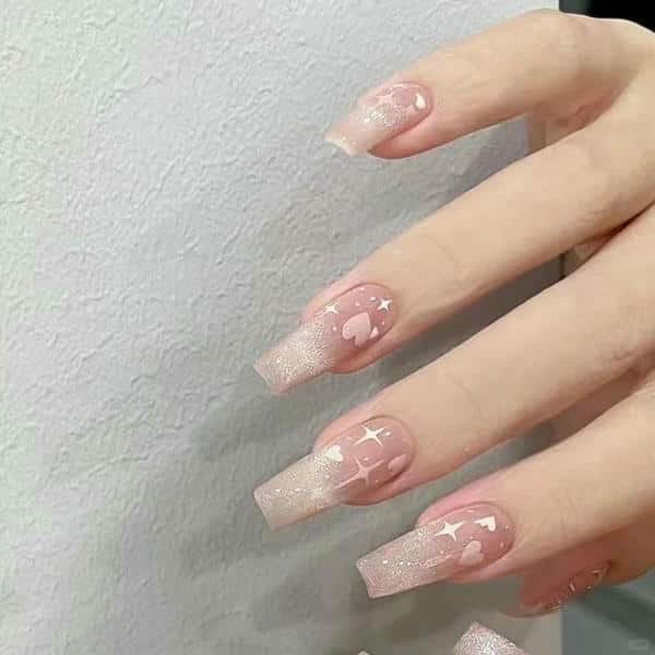 nail hình trái tim 8
