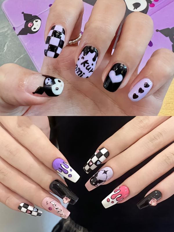 nail kuromi 11