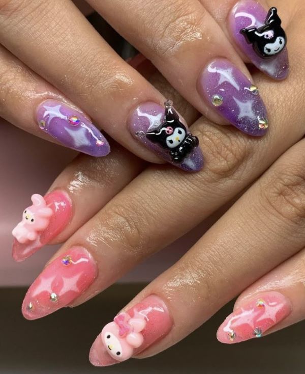 nail kuromi 23