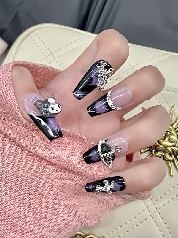 nail kuromi 4