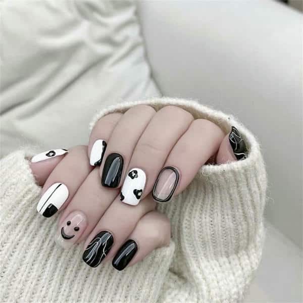 nail mặt cười 24