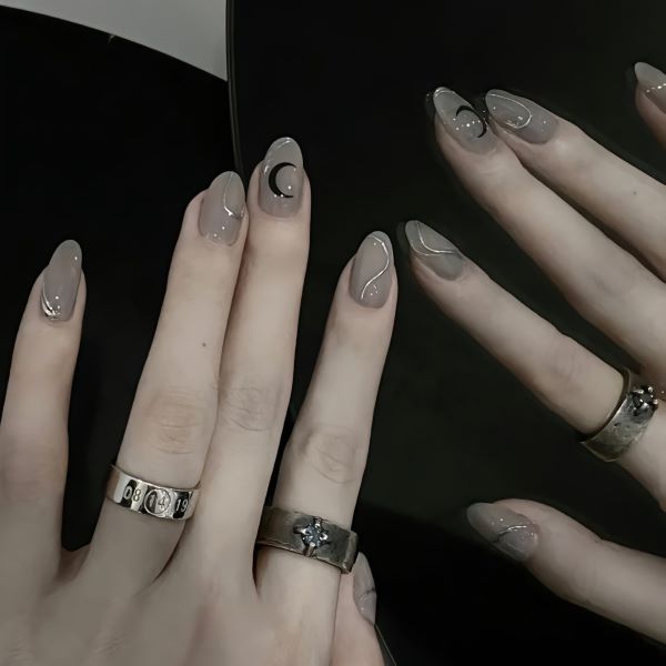 nail mặt trăng 12