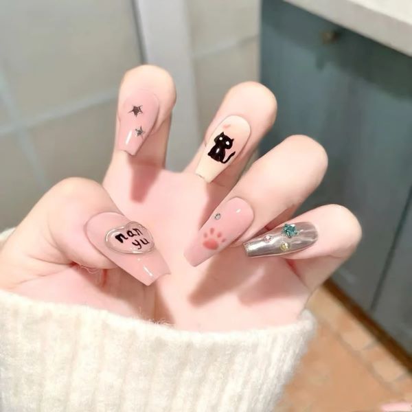 nail mèo cute 2