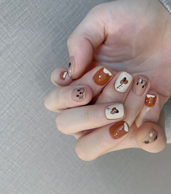 nail mèo cute 26