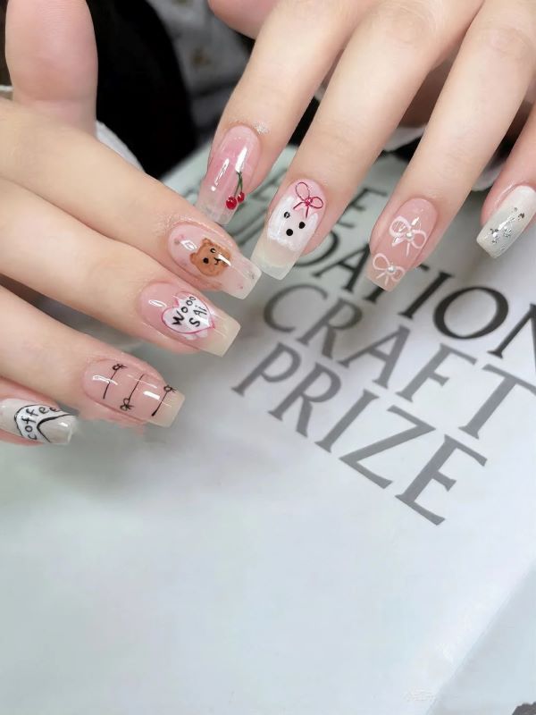 nail mèo cute 3