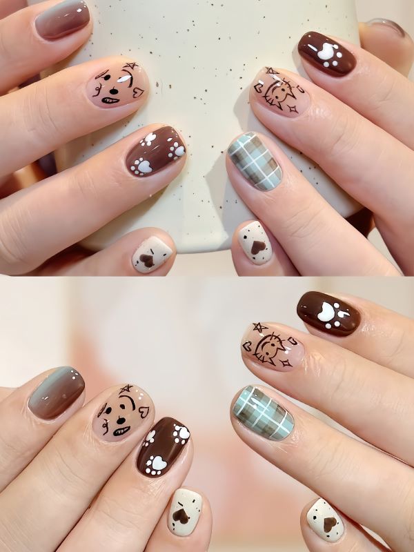 nail mèo cute 30