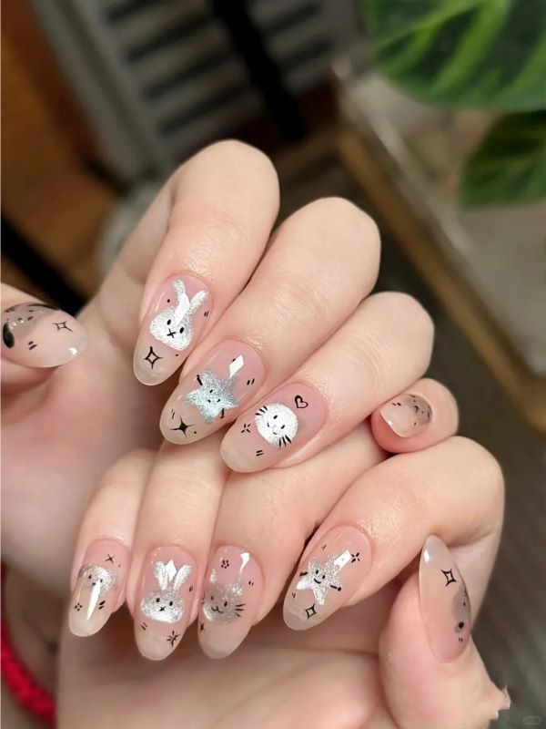 nail mèo cute 5