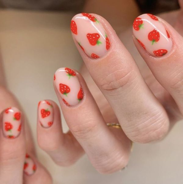 nail quả dâu 27