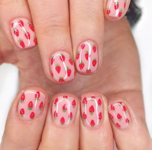 nail quả dâu 29