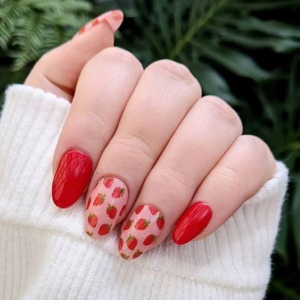 nail quả dâu 30
