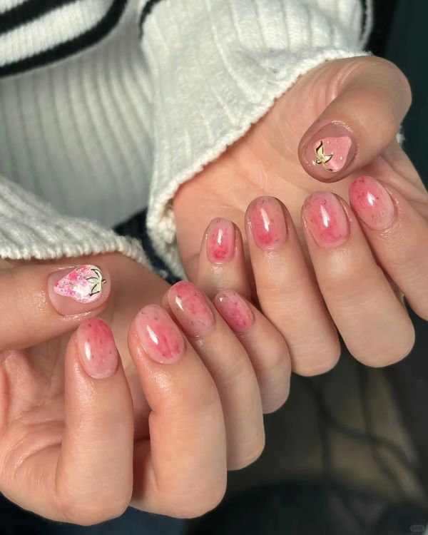 nail quả dâu 6