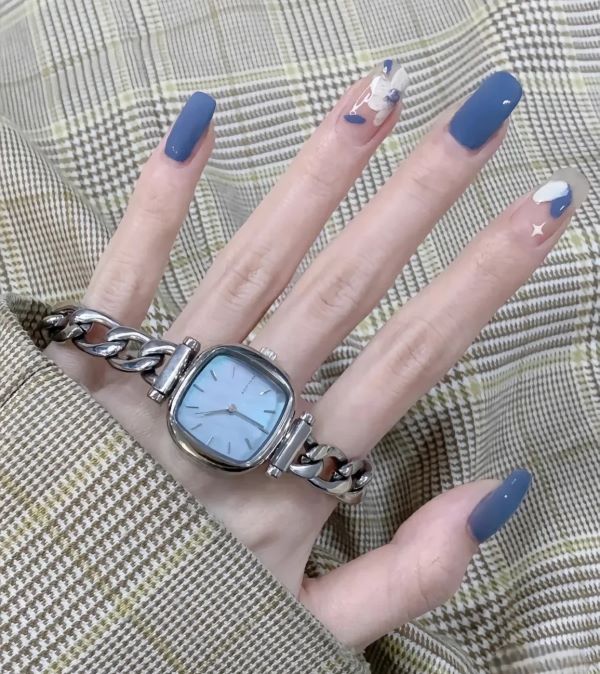 nail xanh coban 10