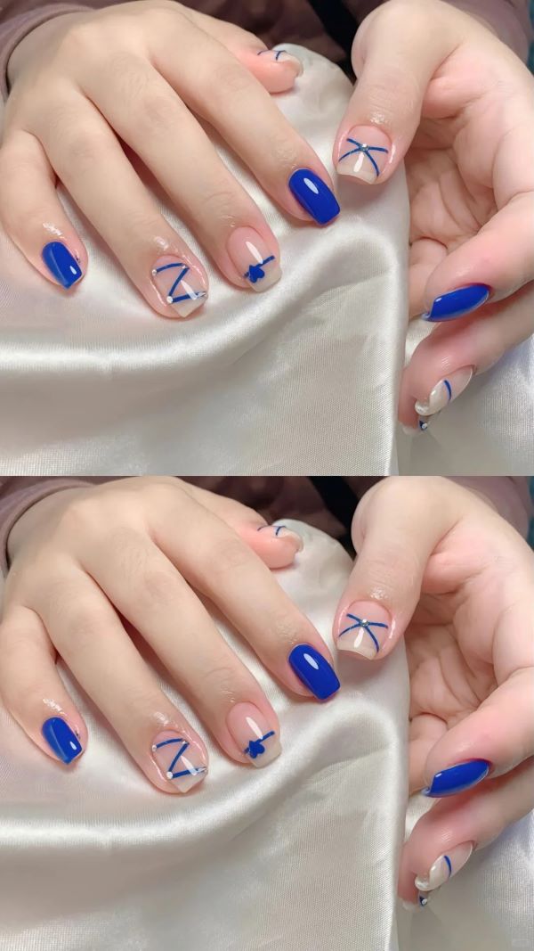 nail xanh coban 3