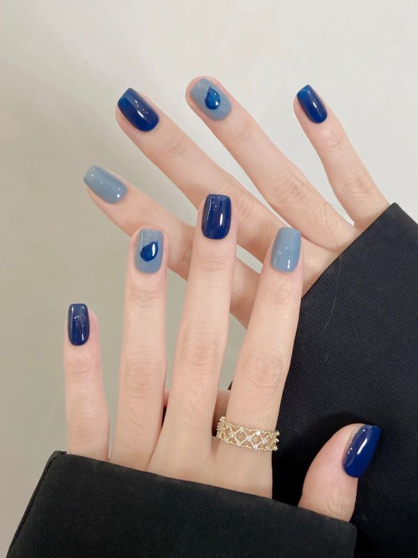 nail xanh coban 30