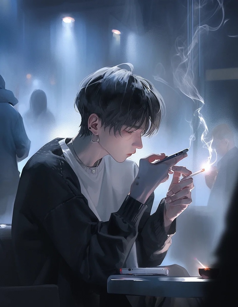 ảnh anime buồn nam