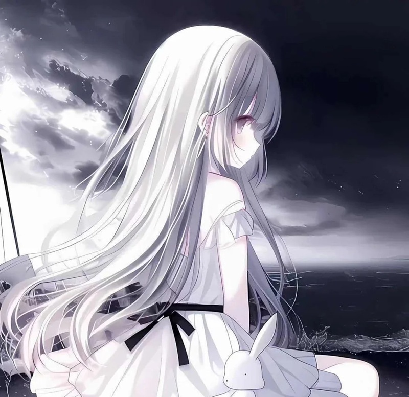 ảnh anime buồn ngầu nữ