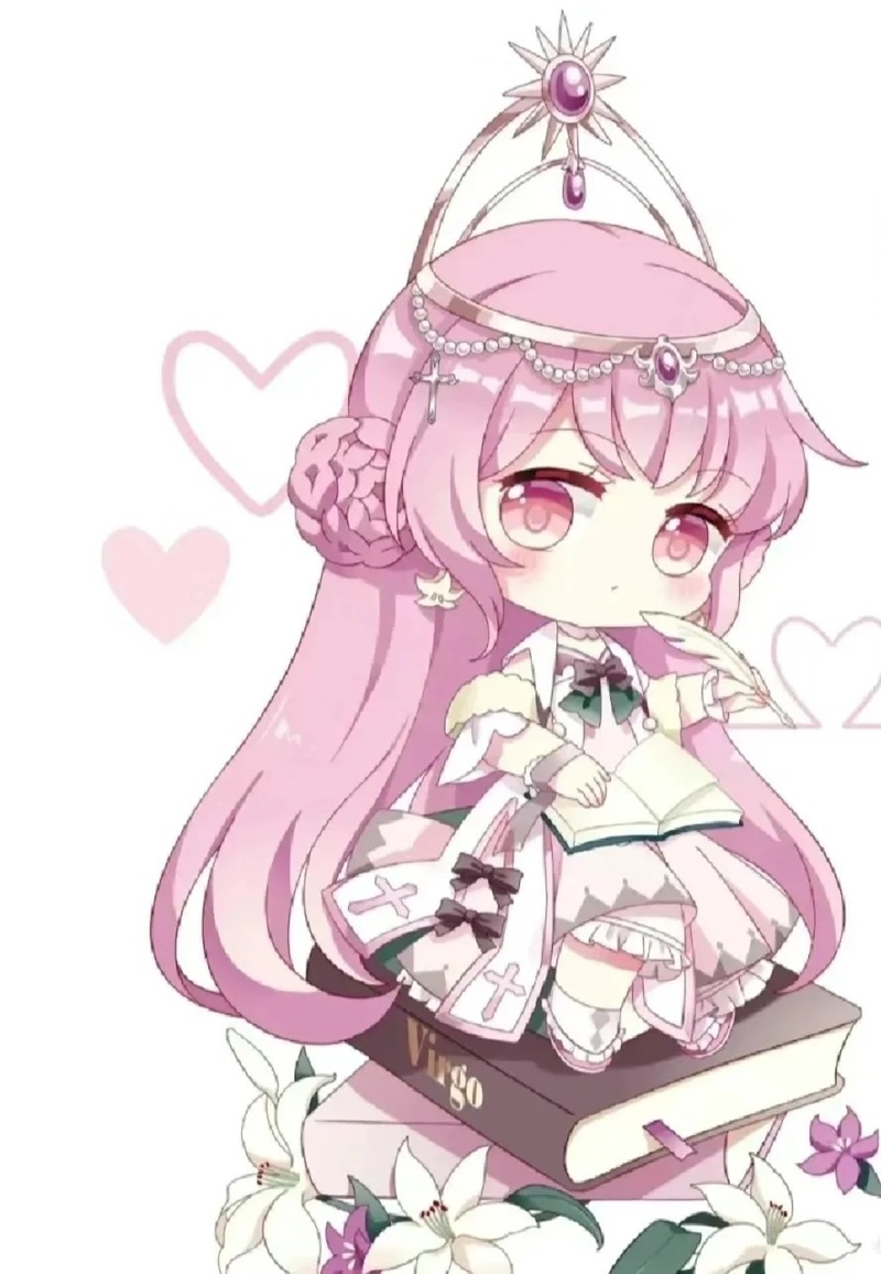 ảnh anime chibi cung xử nữ