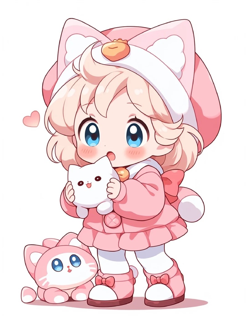 ảnh anime chibi nữ