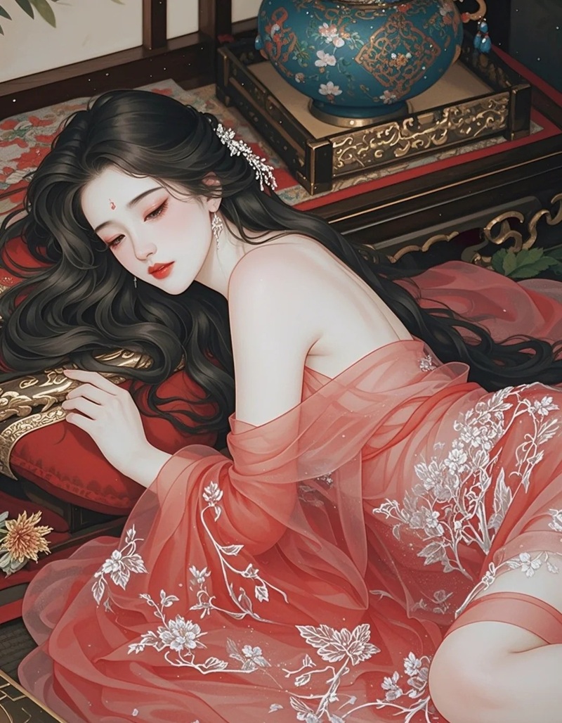 ảnh anime cổ trang nữ