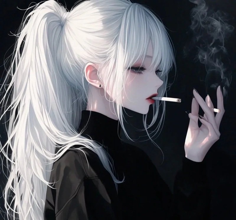 ảnh anime girl lạnh lùng vô cảm 2