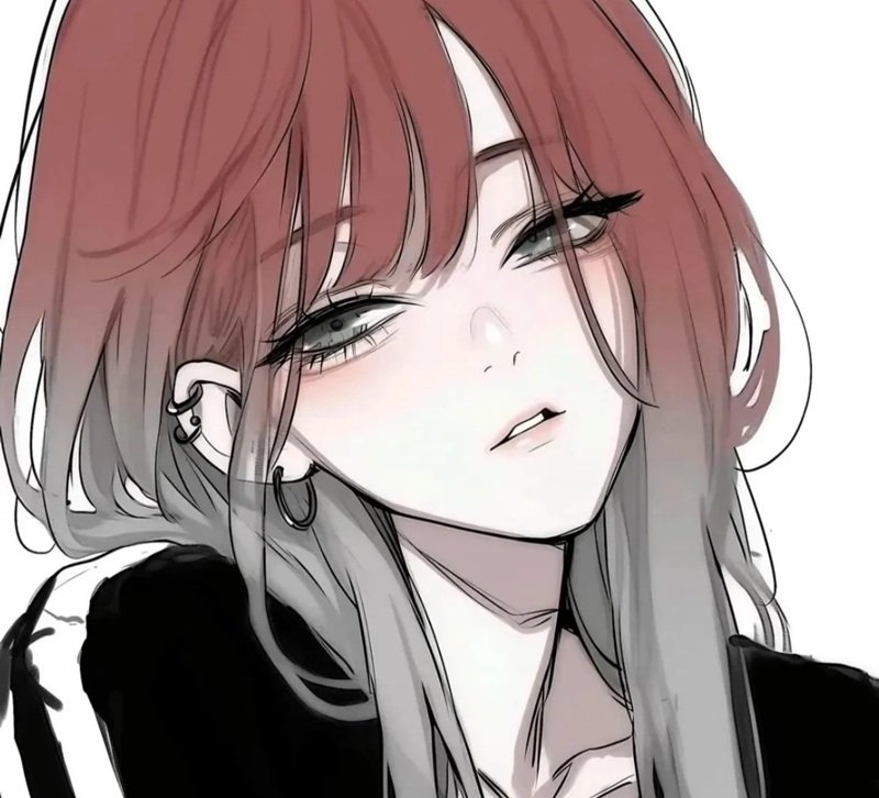 ảnh anime girl lạnh lùng vô cảm 23