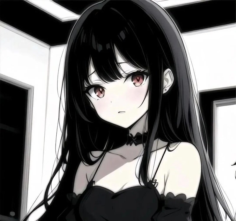 ảnh anime girl lạnh lùng vô cảm 25