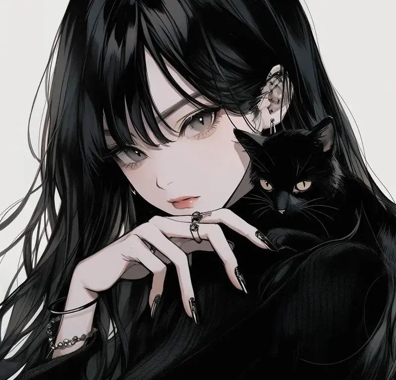 ảnh anime girl lạnh lùng vô cảm 26