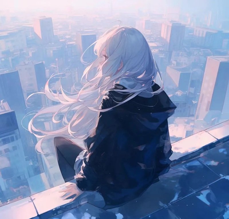 ảnh anime girl lạnh lùng vô cảm 28