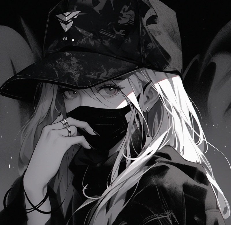 ảnh anime girl lạnh lùng vô cảm 30