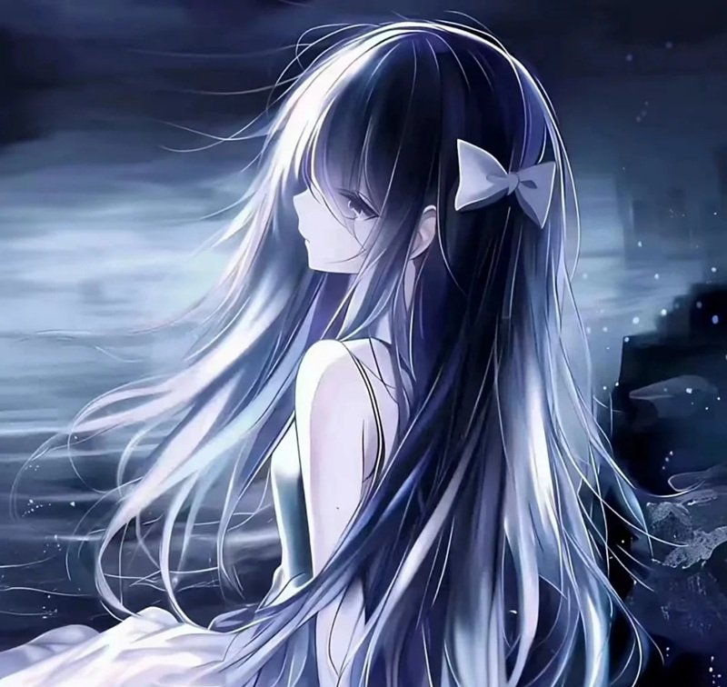 ảnh anime girl lạnh lùng vô cảm 32