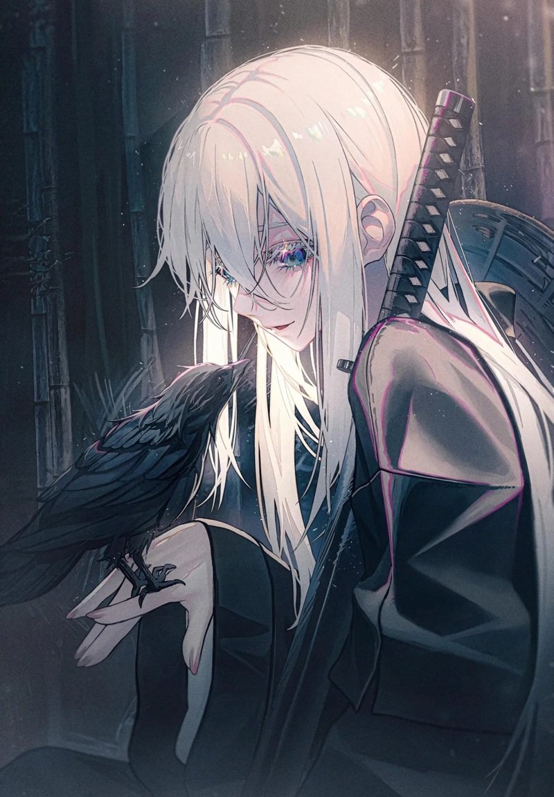 ảnh anime girl lạnh lùng vô cảm 34