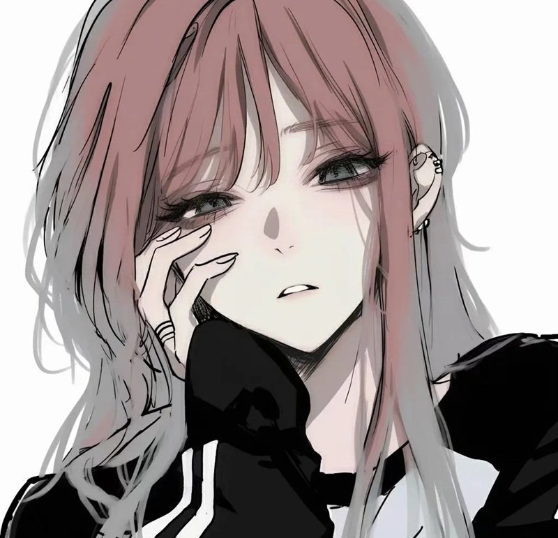 ảnh anime girl lạnh lùng vô cảm 37