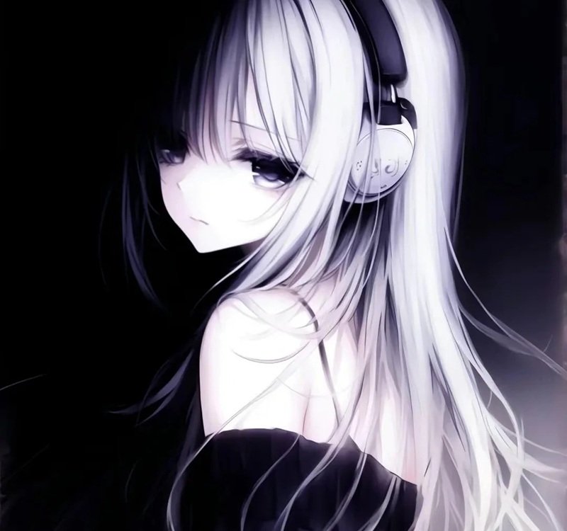 ảnh anime girl lạnh lùng vô cảm 40