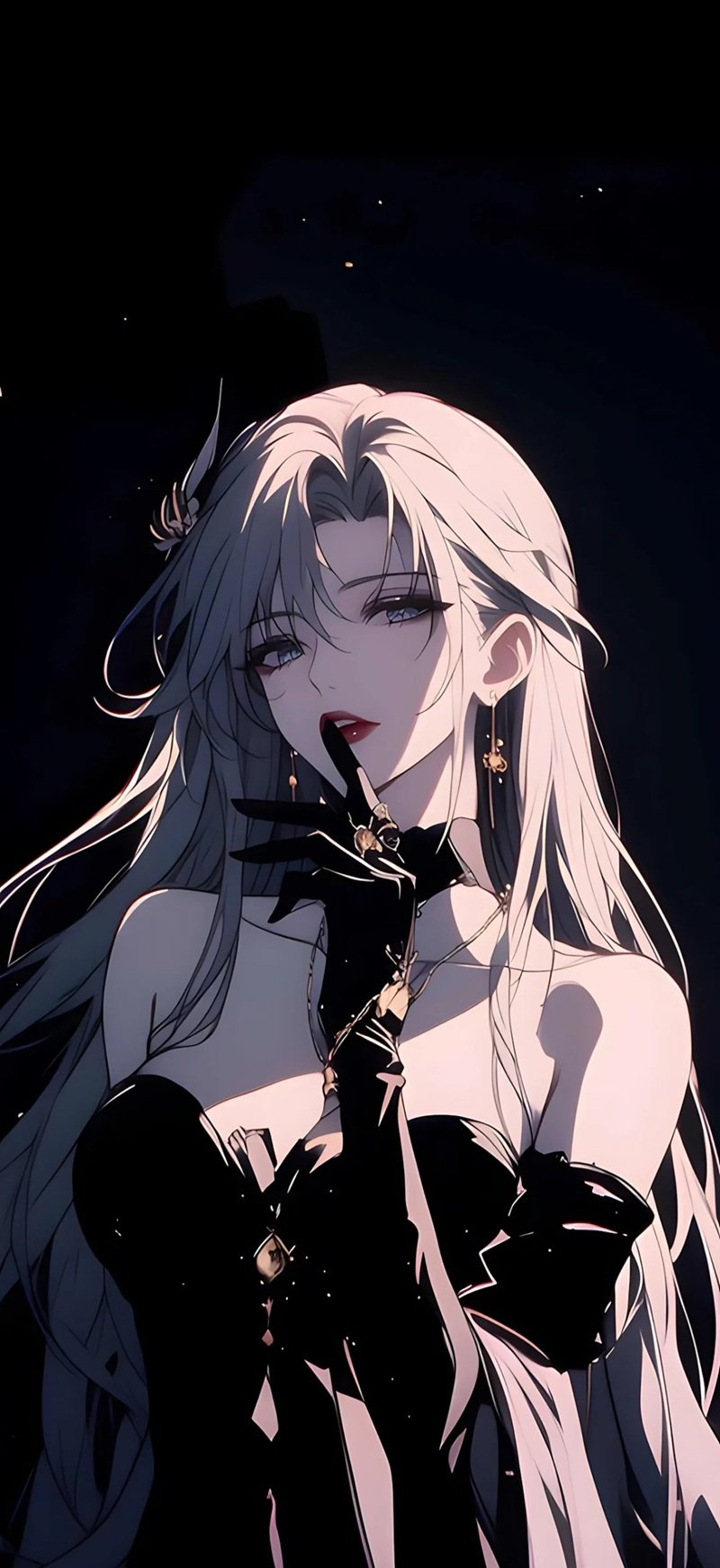 ảnh anime girl lạnh lùng vô cảm 6